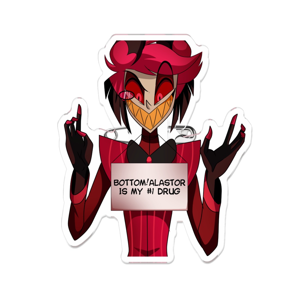 Bottom Alastor Pin