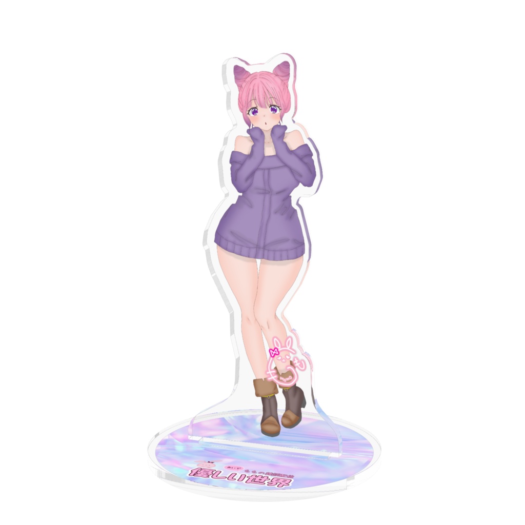 猫耳ヘアアクスタ(10cm)