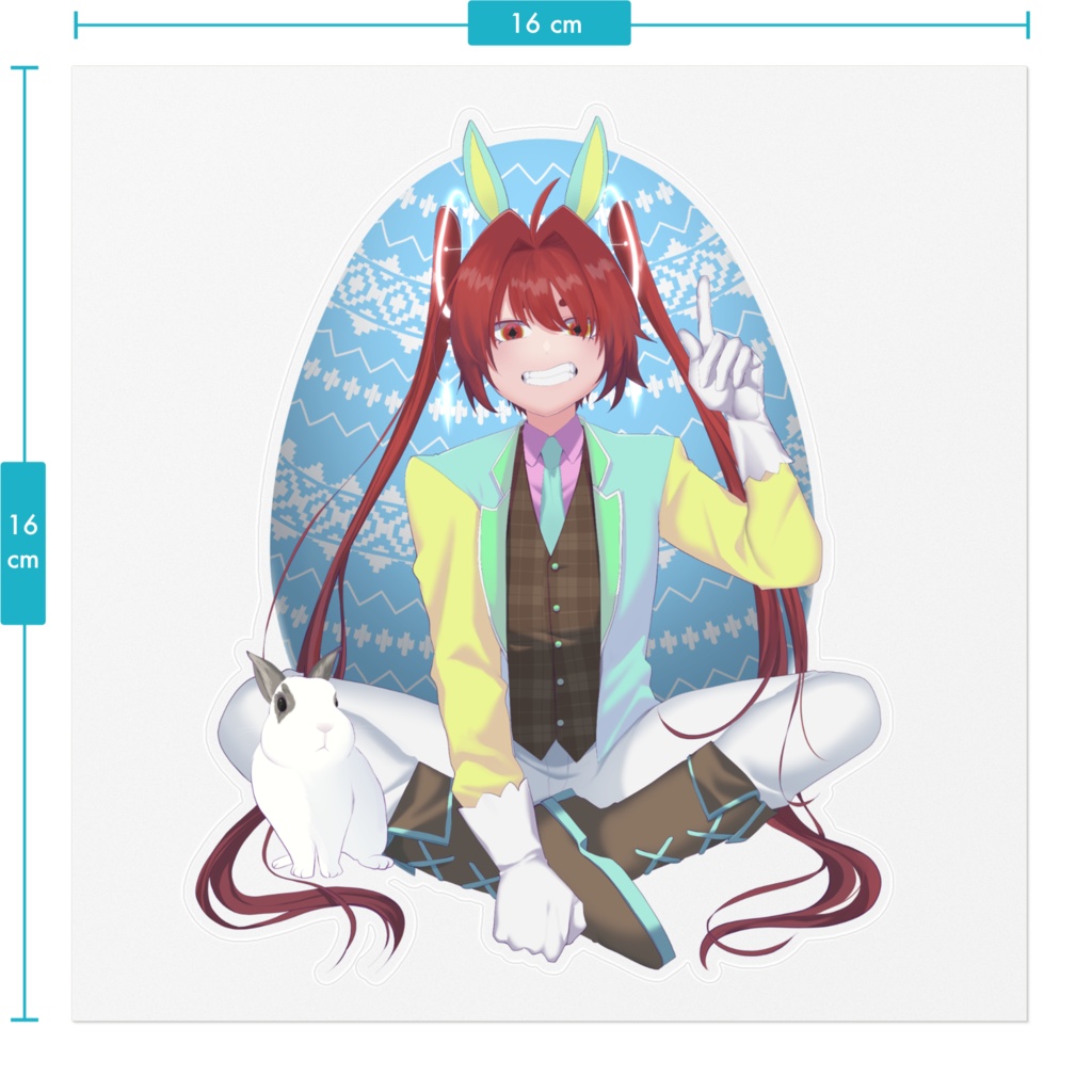 ジェニー(イースター) ステッカー