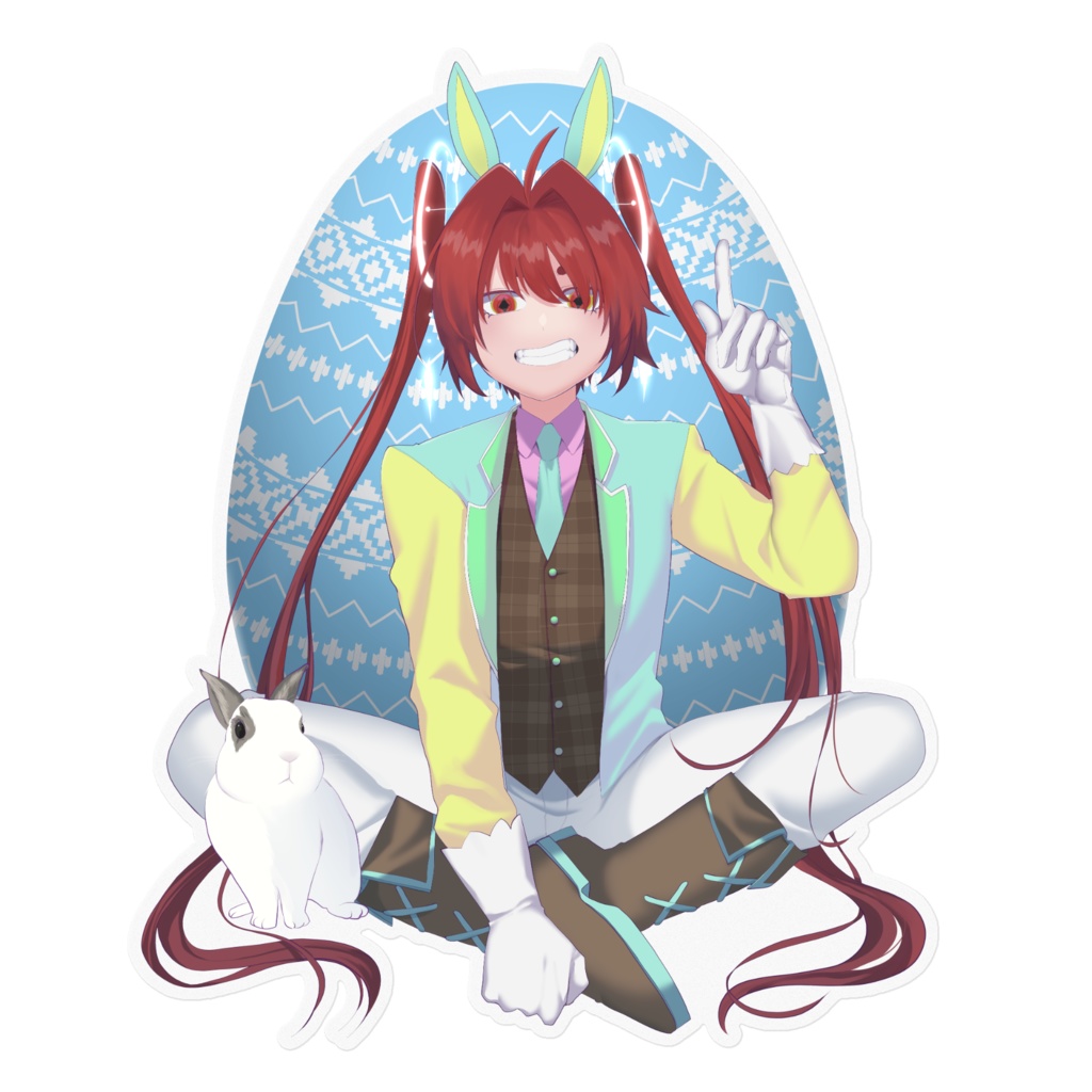 ジェニー(イースター) ステッカー