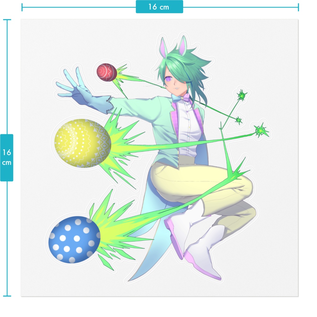 ビーンシュトック(イースター) ステッカー