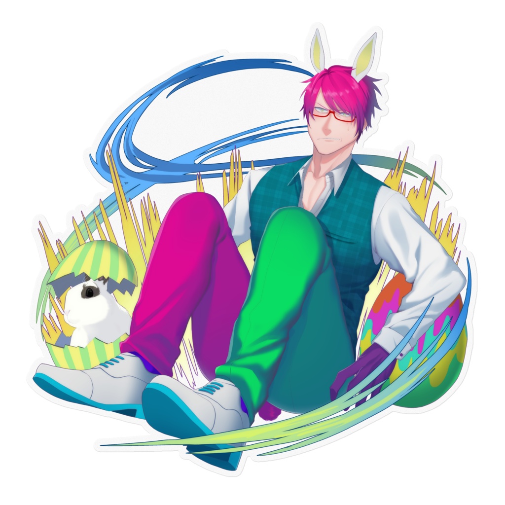 エンデ(イースター) ステッカー