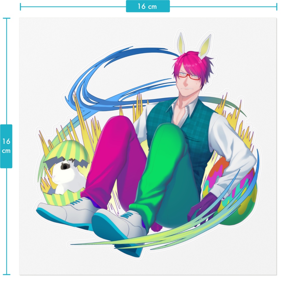 エンデ(イースター) ステッカー