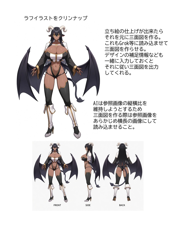 オリジナルキャラクターLoRAの作り方の本