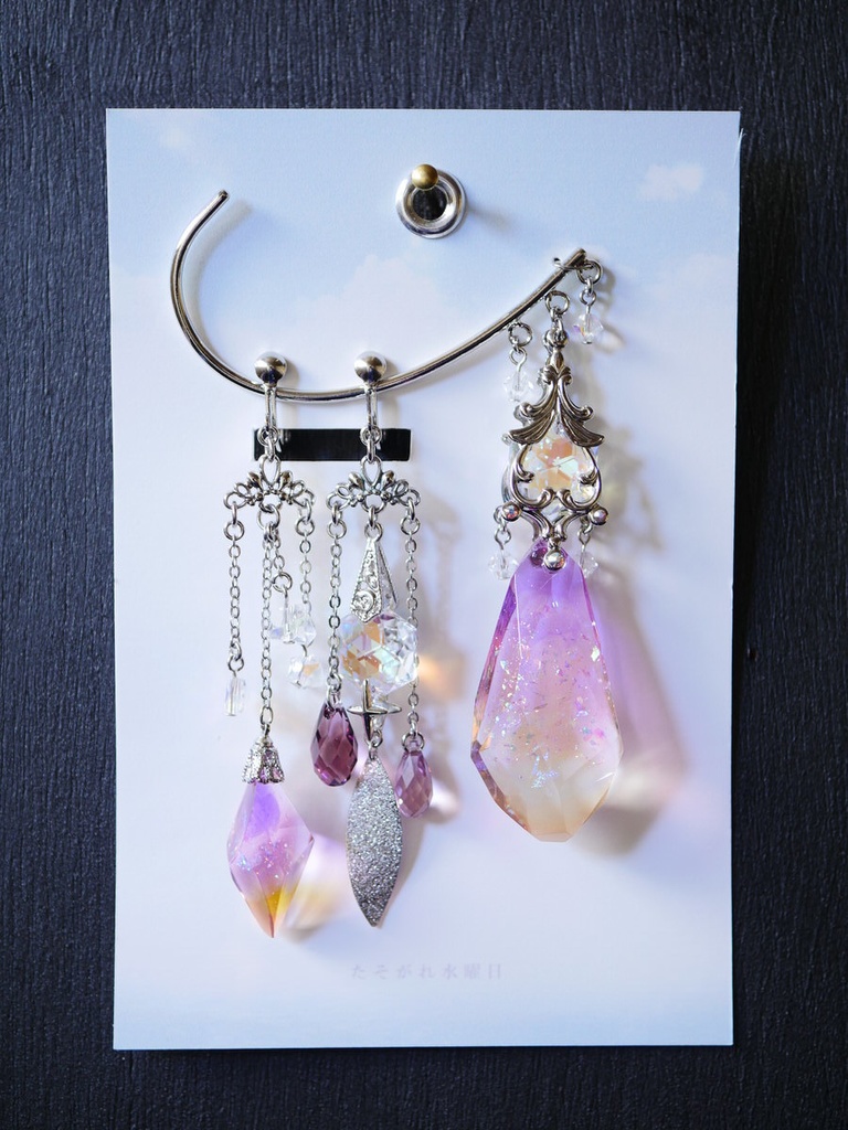 そらいろジュエルの耳飾り