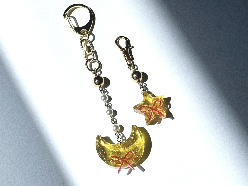 星と共鳴キーホルダー