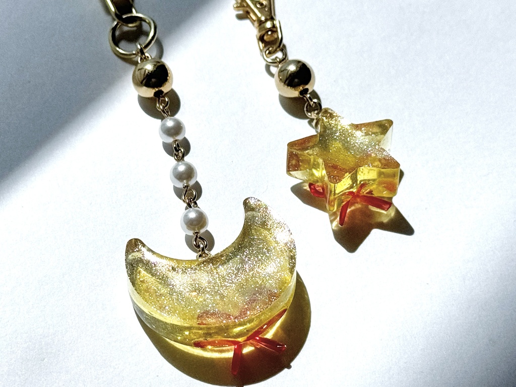 星と共鳴キーホルダー