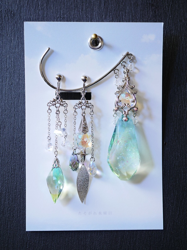 そらいろジュエルの耳飾り