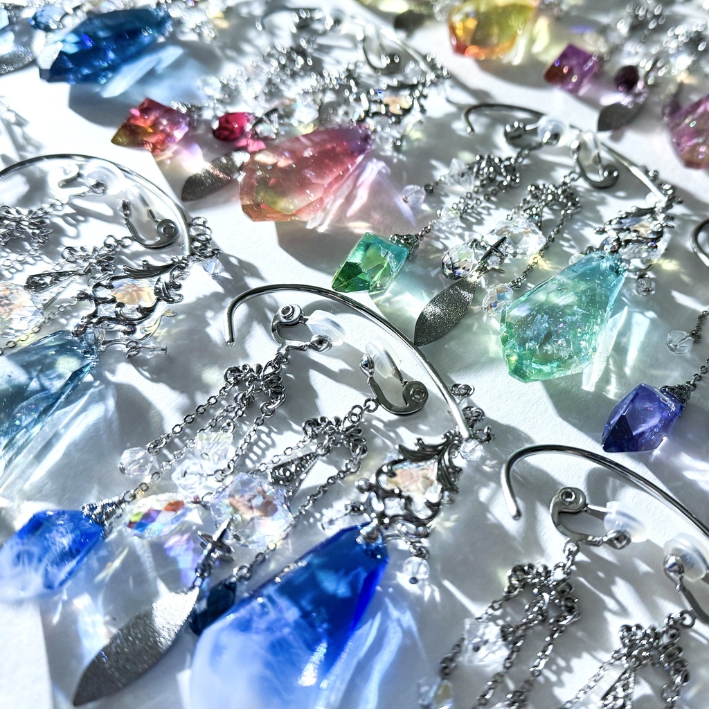 そらいろジュエルの耳飾り