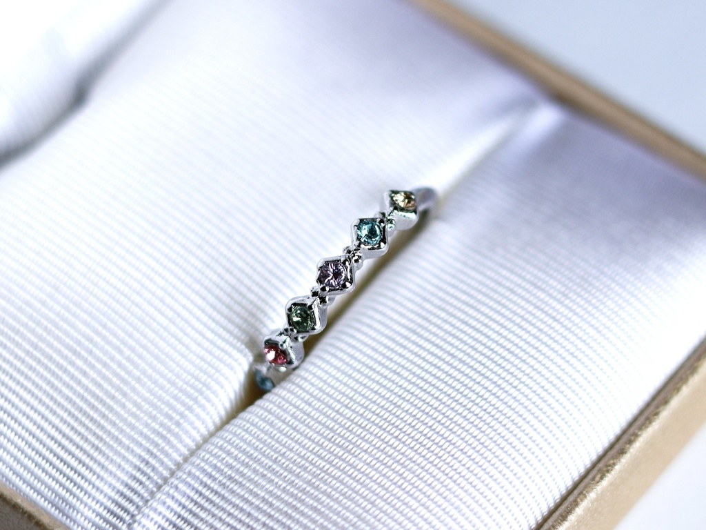 彩雲のお守りリング