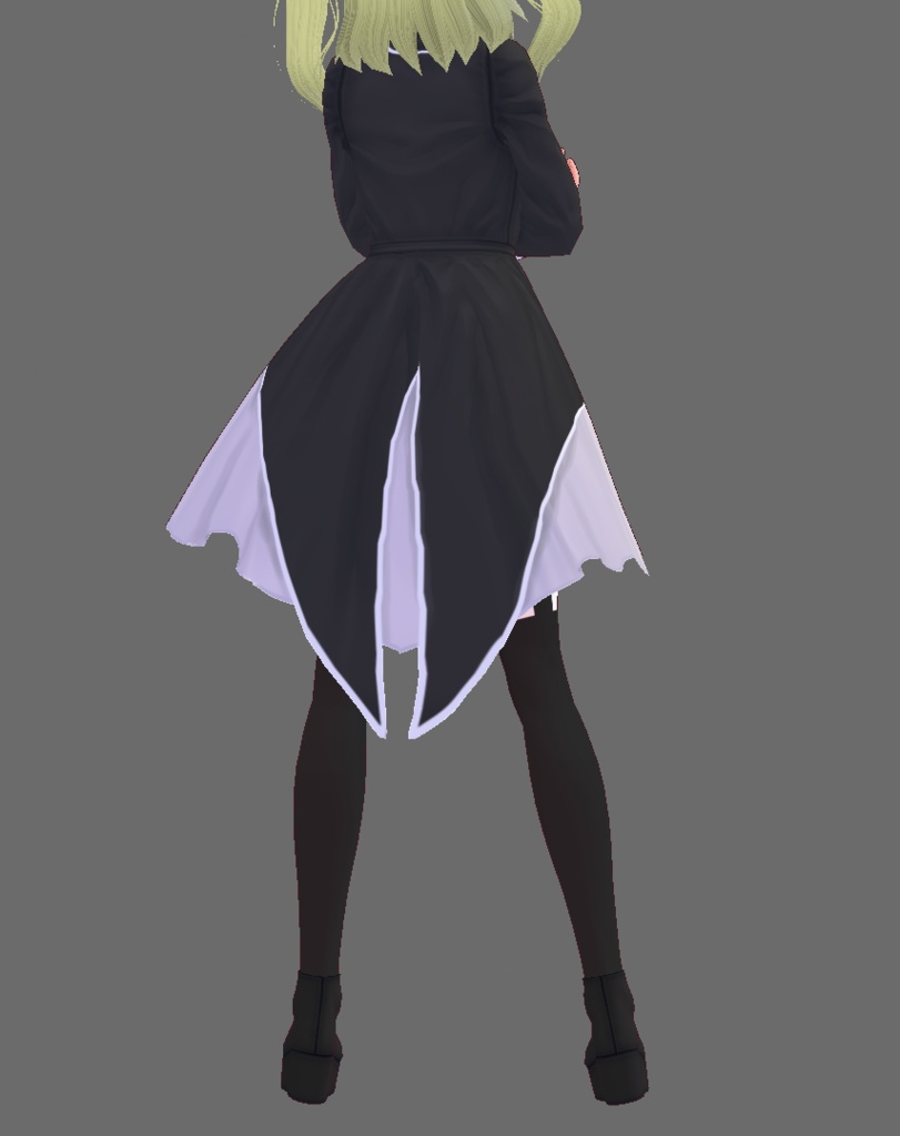 【VRoid】マジシャン風衣装セット