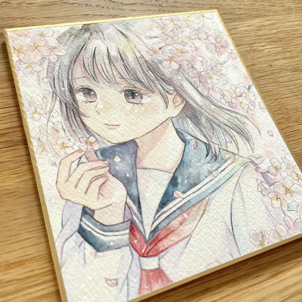 春の香り|ミニ色紙