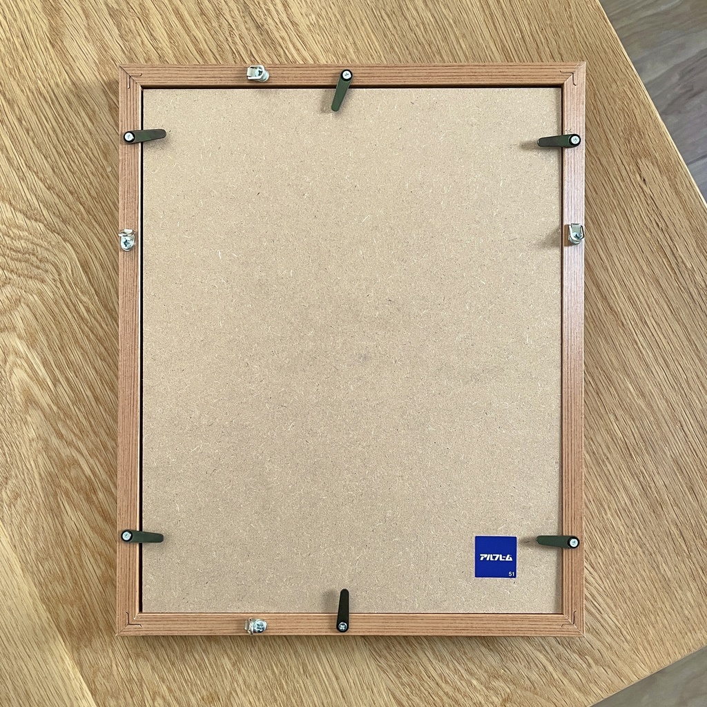 インチサイズ額装原画|笑う声