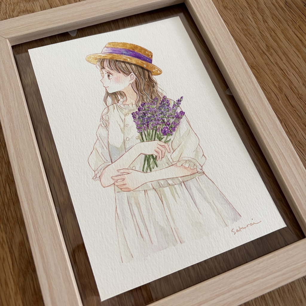 【5/16(土)12:00~販売開始】原画作品|Lavender