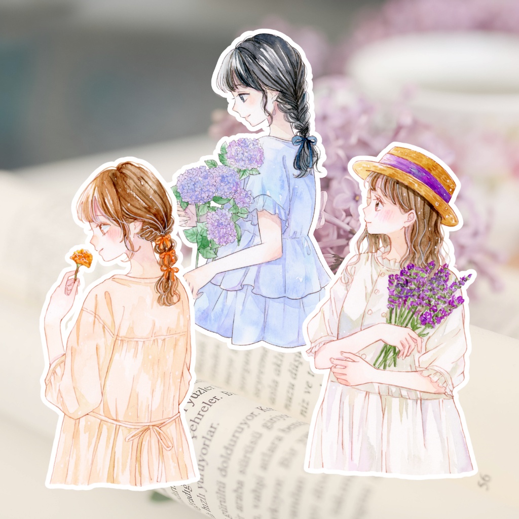 シールセット｜横顔