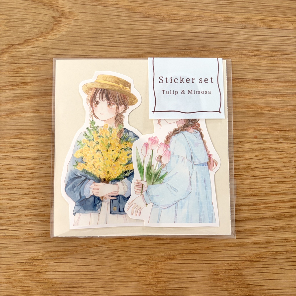 シールセット|Tulip & Mimosa