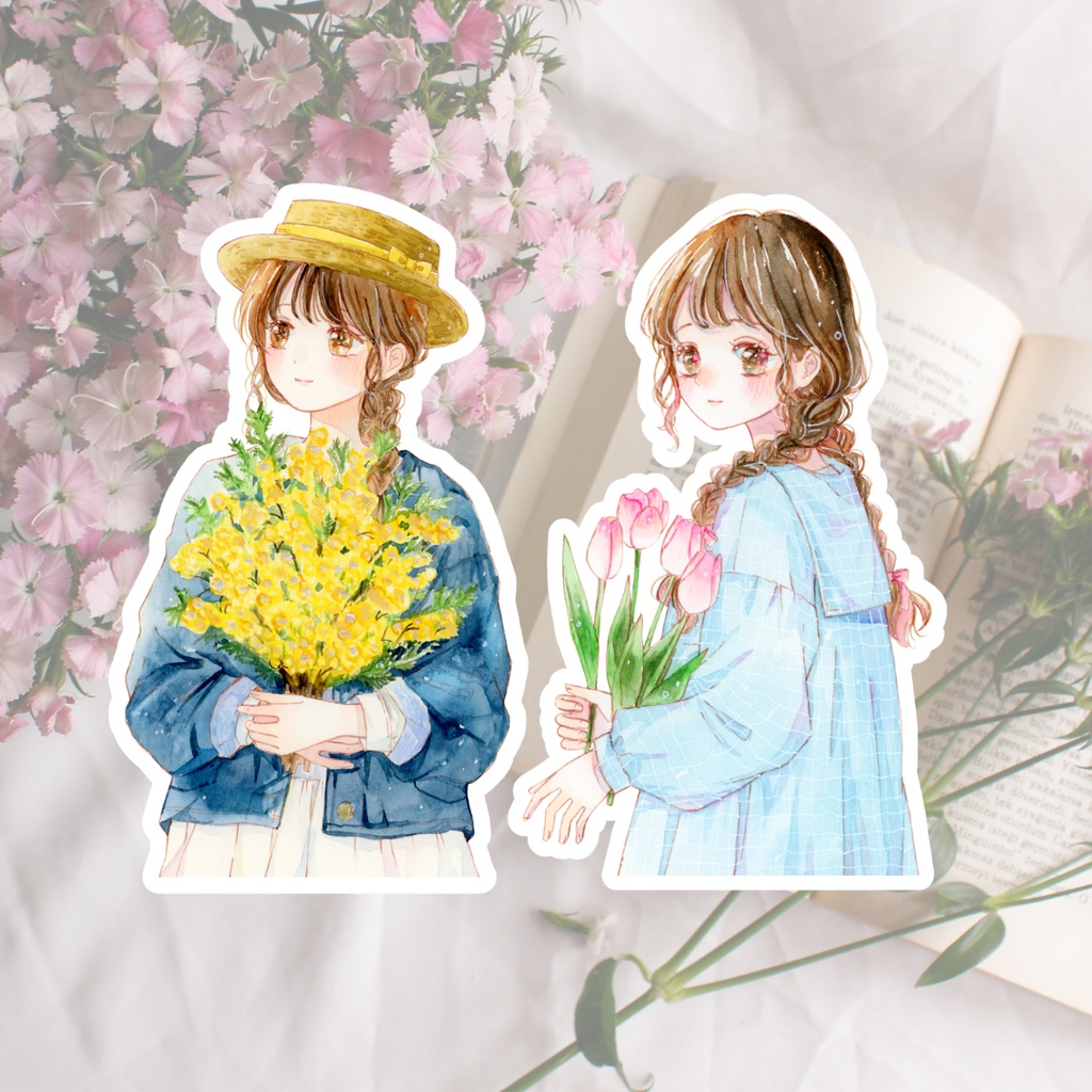 シールセット｜Tulip ＆ Mimosa