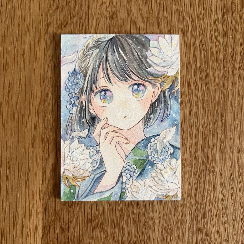 【9/11（金）20：00～販売開始】ATC作品｜月下美人