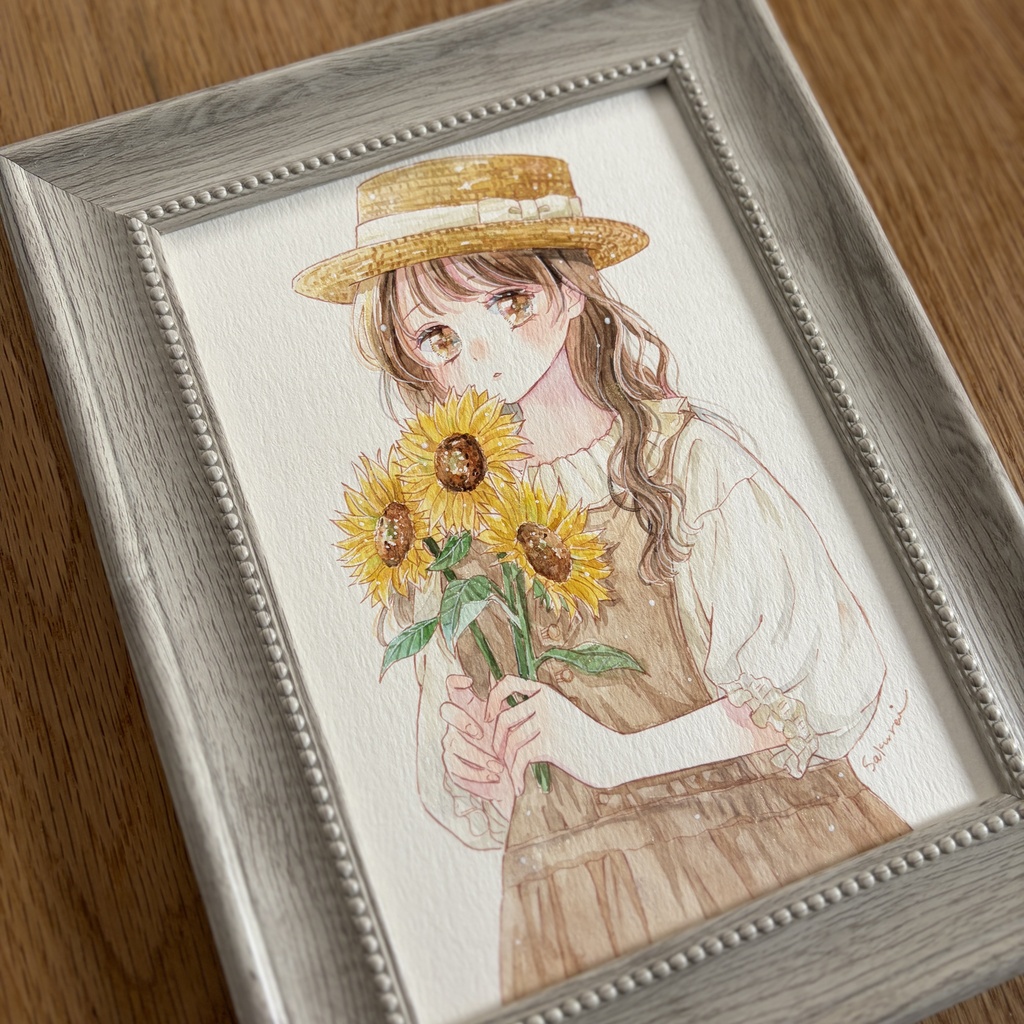 【9/11(金)20:00~販売開始】額装原画作品|「いつか」を夢見て