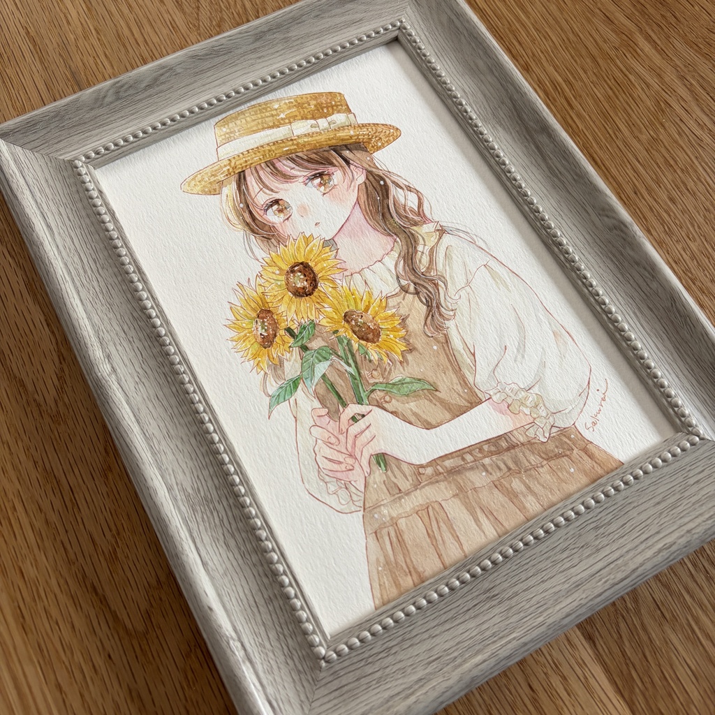 【9/11(金)20:00~販売開始】額装原画作品|「いつか」を夢見て