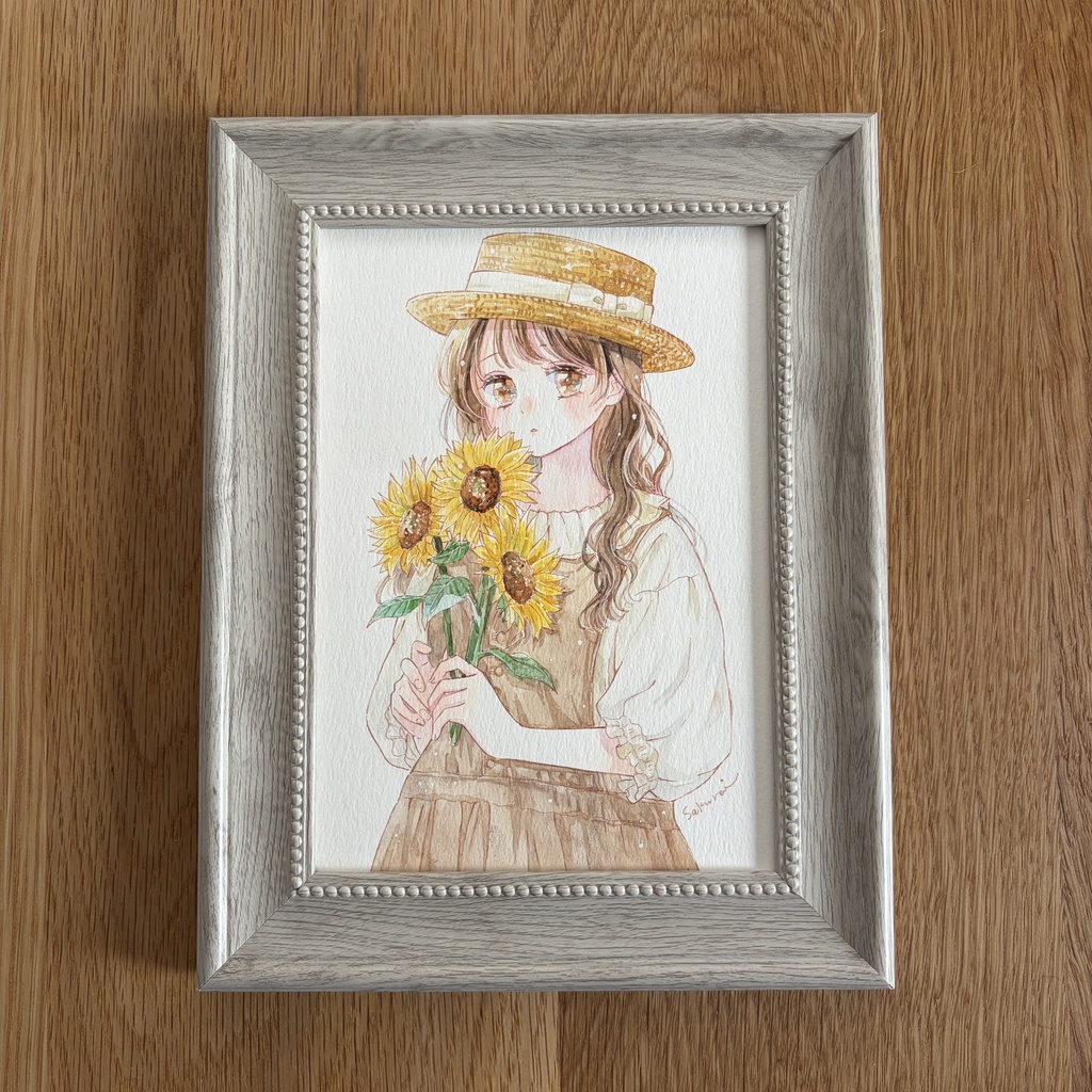 【9/11（金）20：00～販売開始】額装原画作品｜「いつか」を夢見て