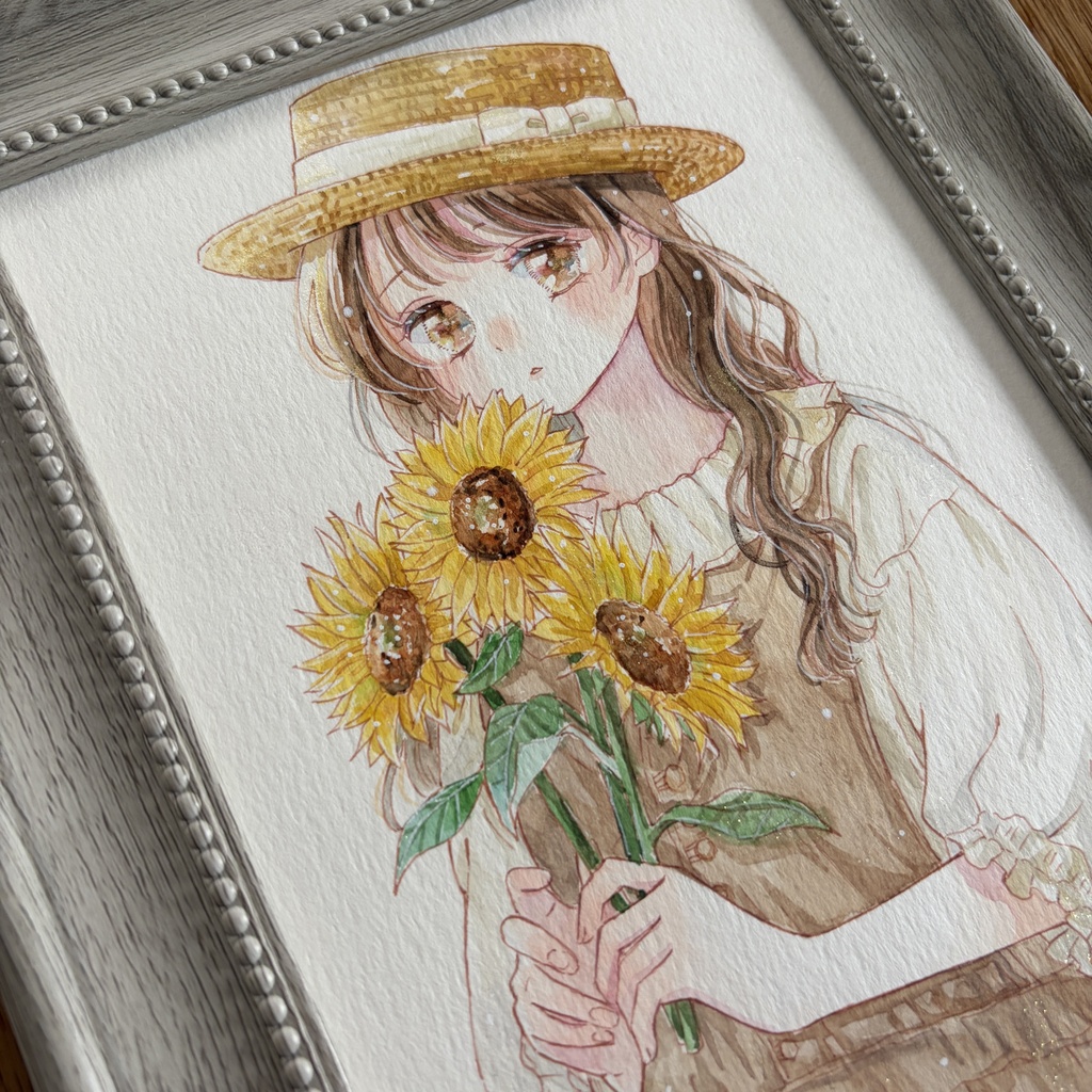 【9/11(金)20:00~販売開始】額装原画作品|「いつか」を夢見て