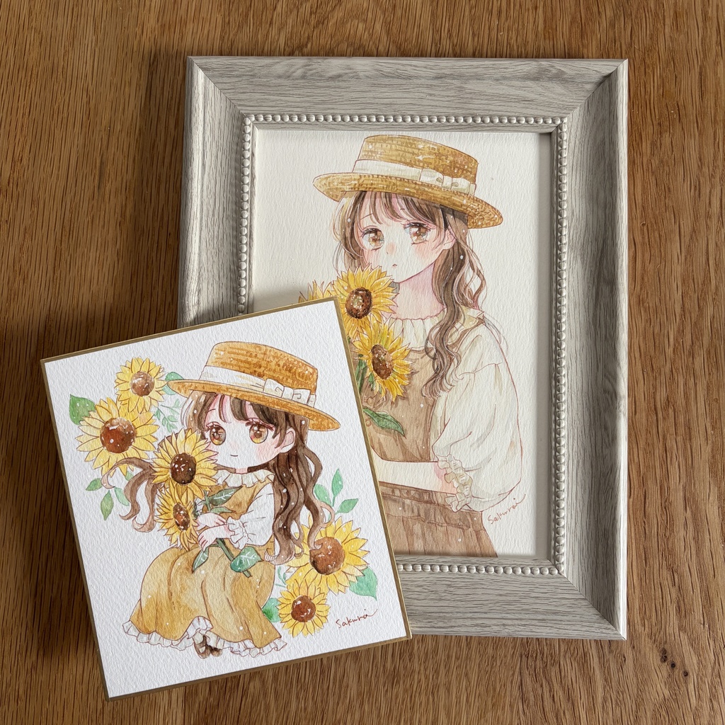 【9/11(金)20:00~販売開始】額装原画作品|「いつか」を夢見て