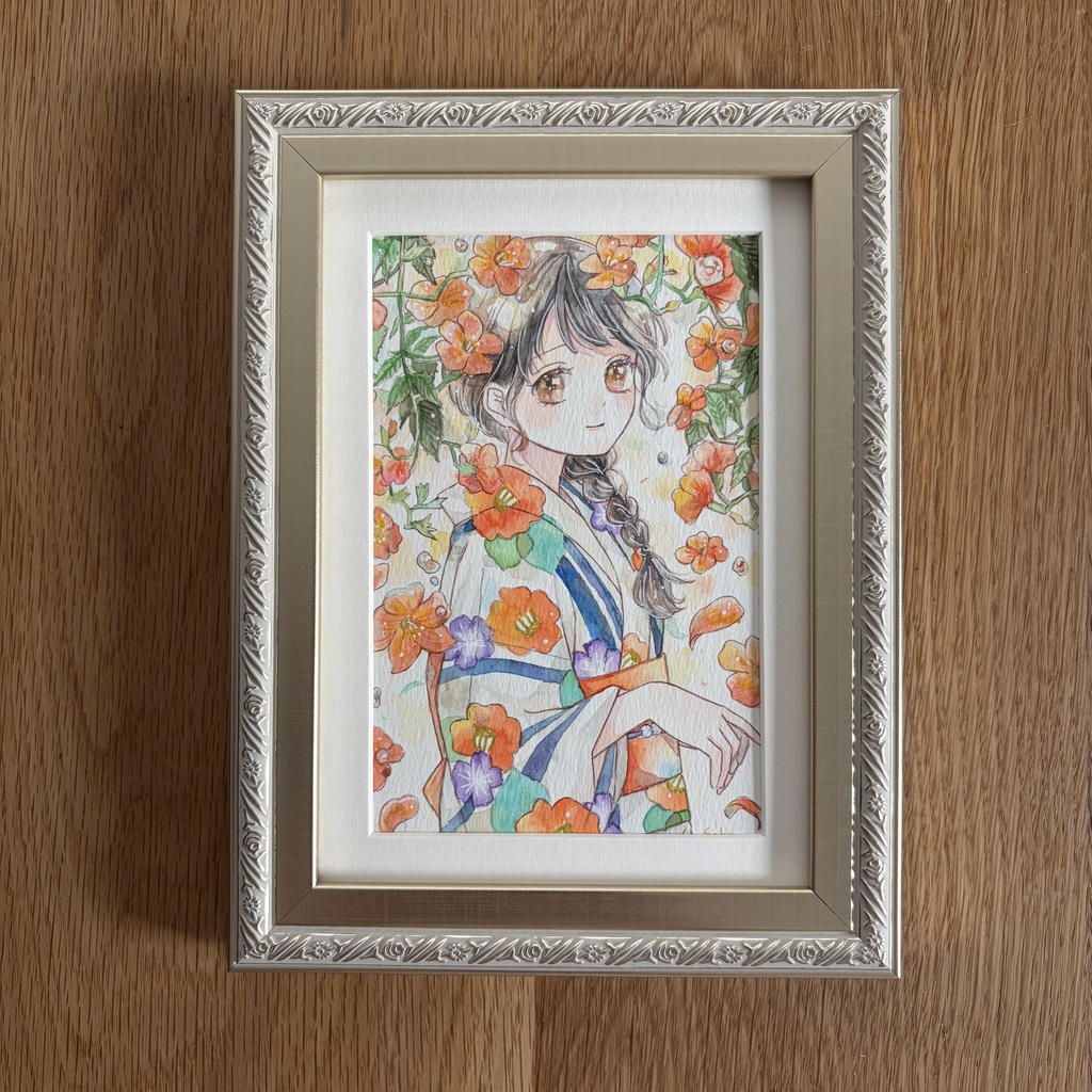 【9/11（金）20：00～販売開始】額装原画作品｜凌霄花