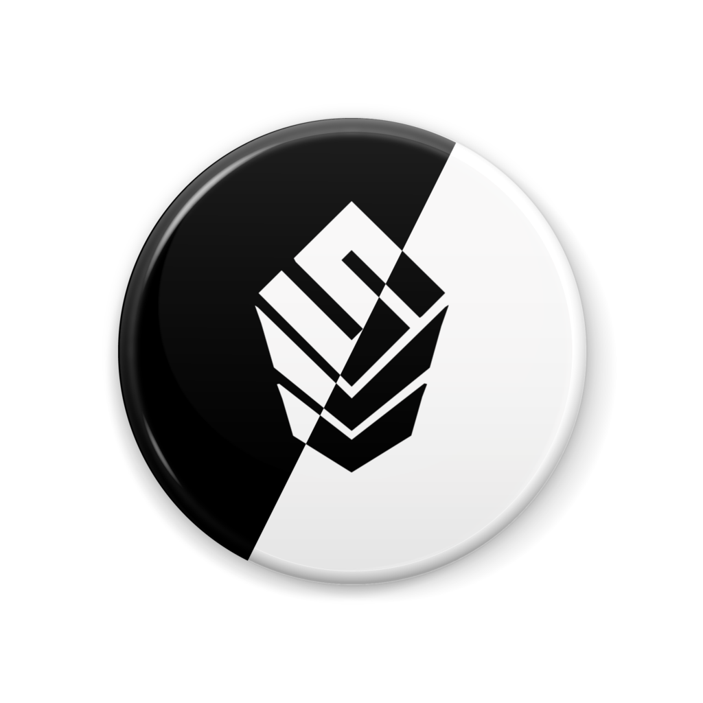 ロゴ缶バッジ【Logo Button Badge】