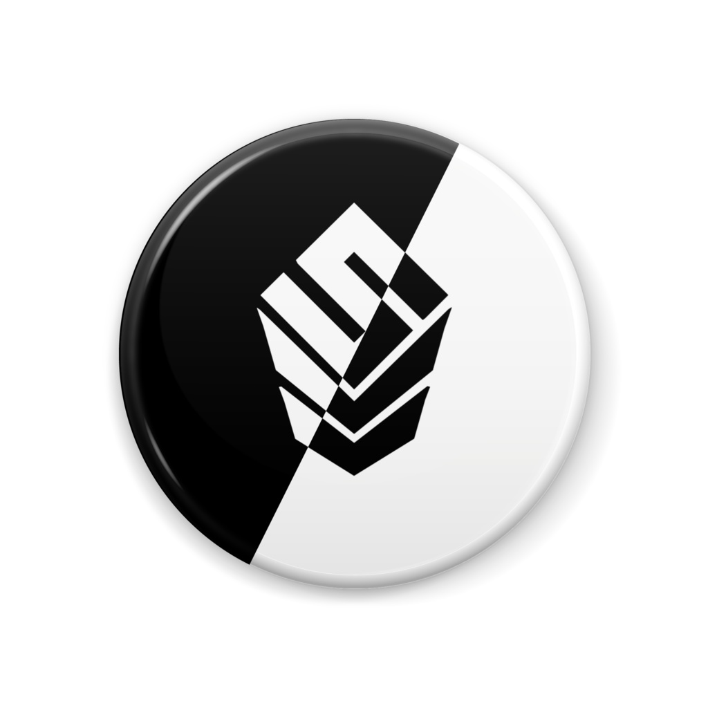 ロゴ缶バッジ【Logo Button Badge】