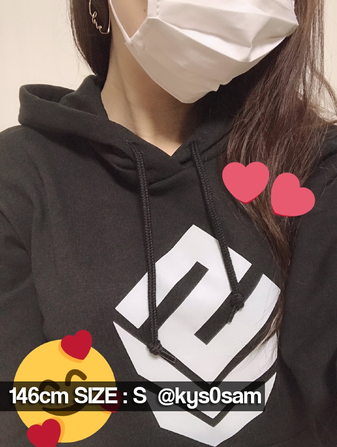 ベーシックロゴパーカー ブラック【Basic Logo Hoodie Black】