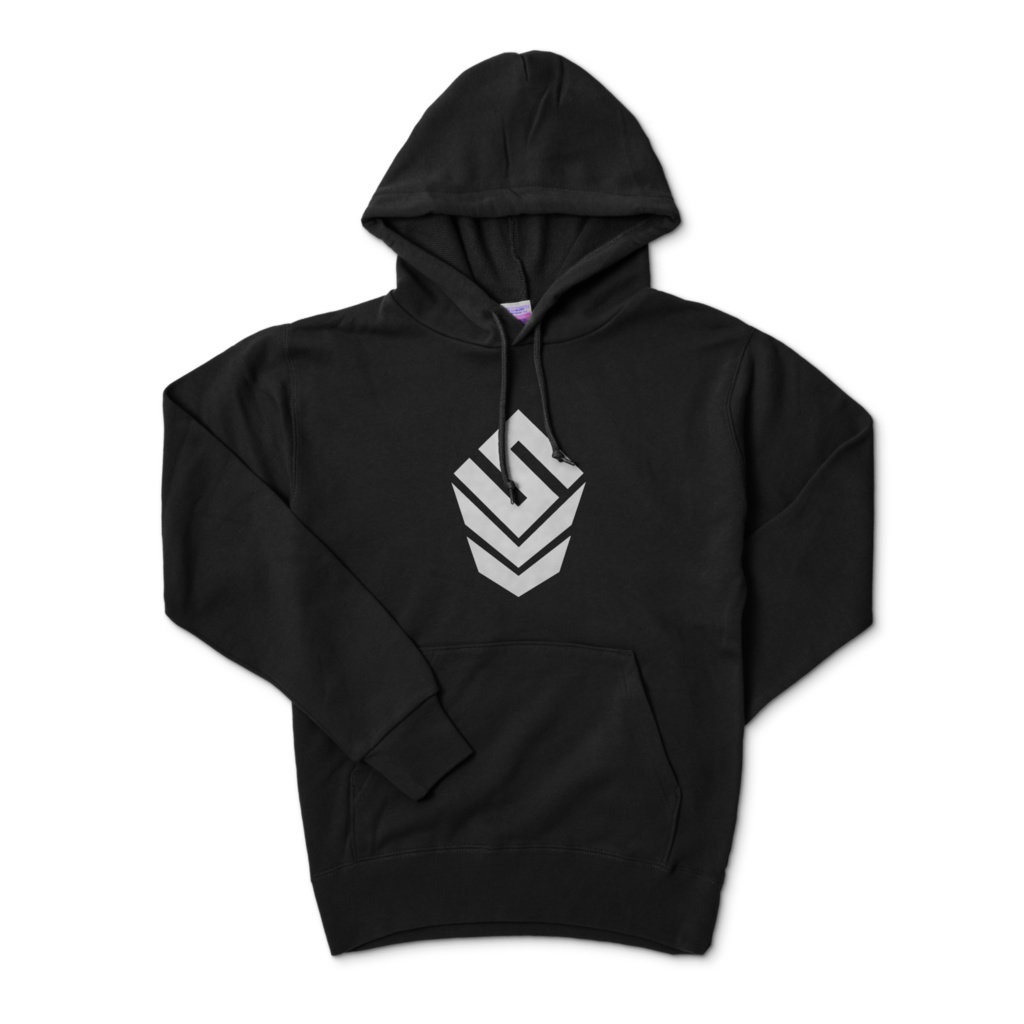 ベーシックロゴパーカー　ブラック【Basic Logo Hoodie Black】