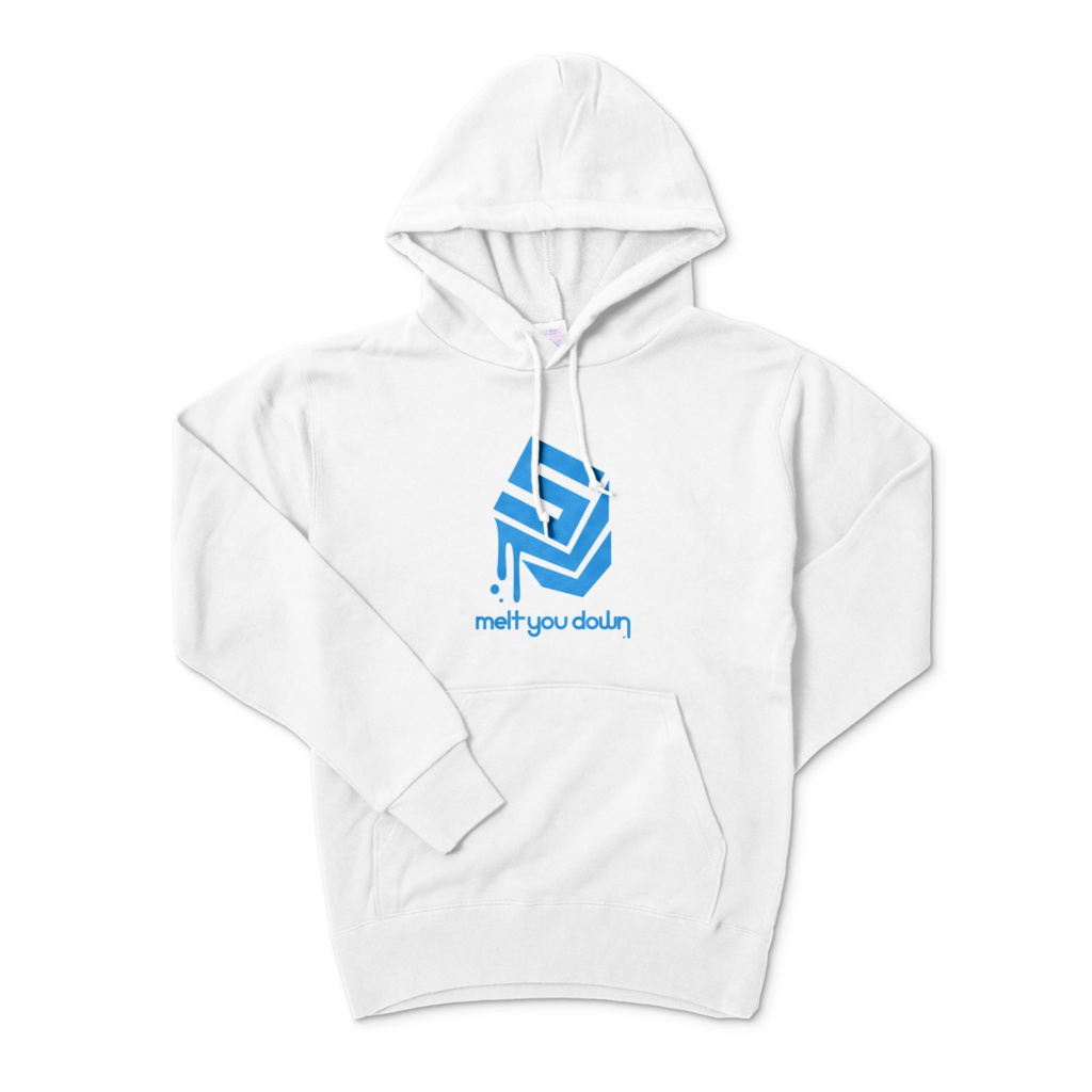 Melt You Down パーカー ホワイト【Melt You Down Hoodie White】