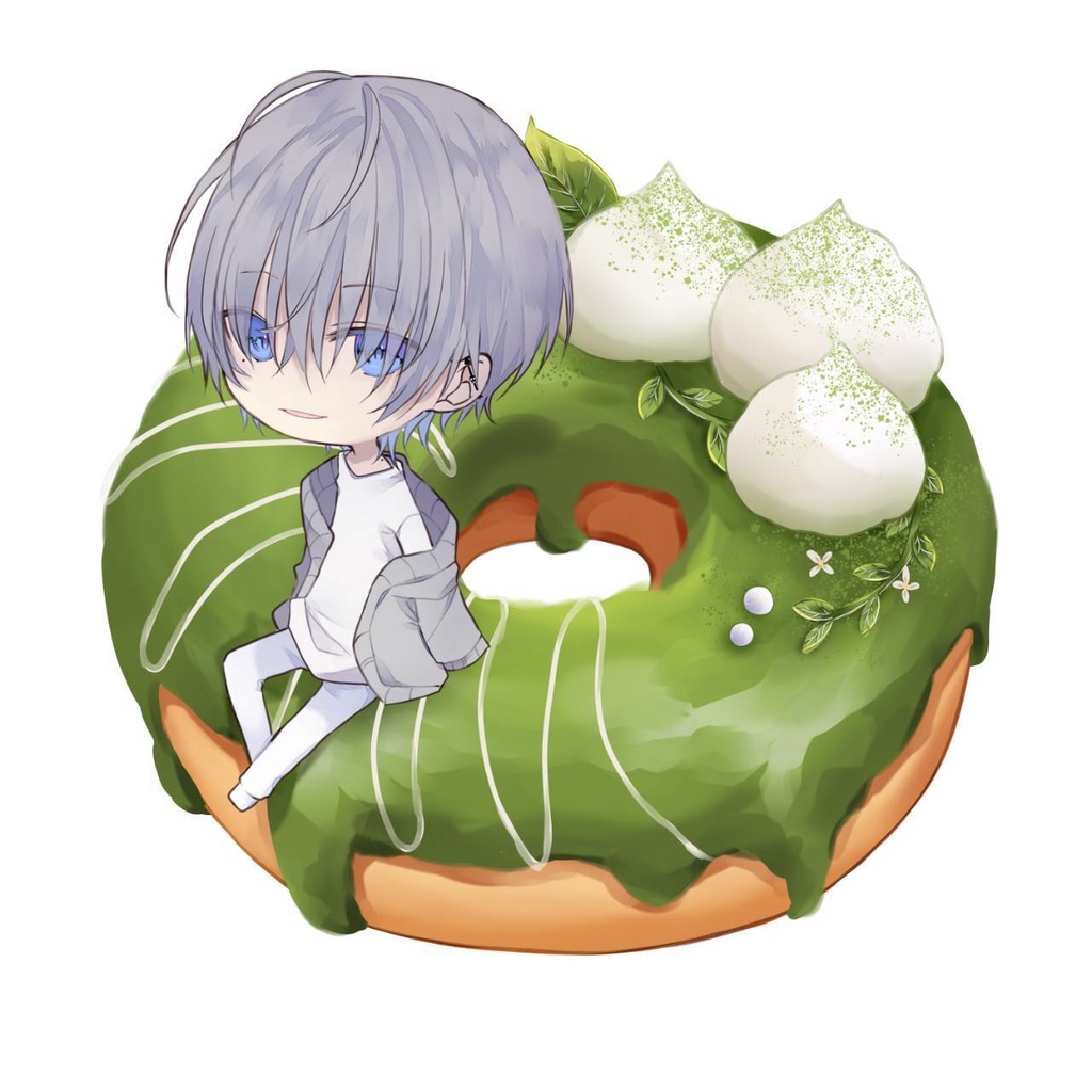 スイーツ×男子 アクリルキーホルダー