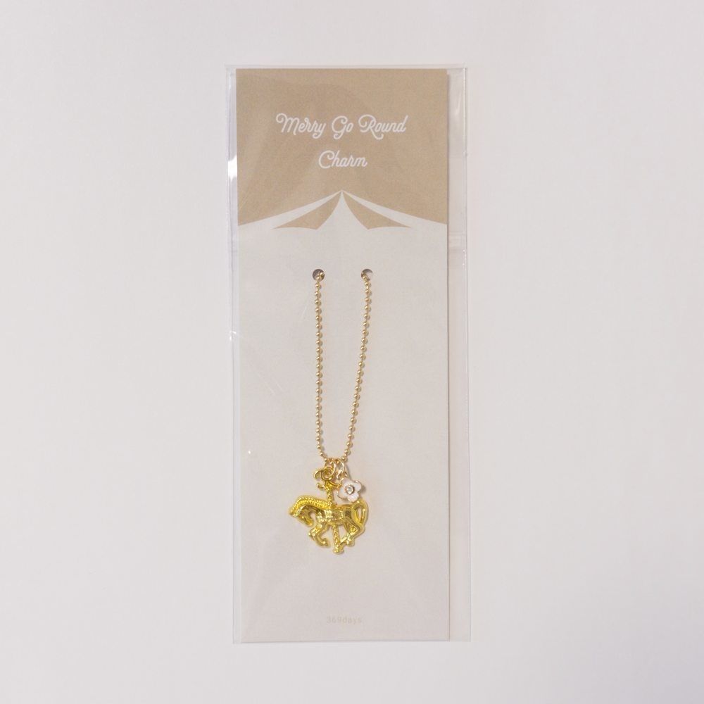 メリーゴーランドチャーム【商品番号C-08】
