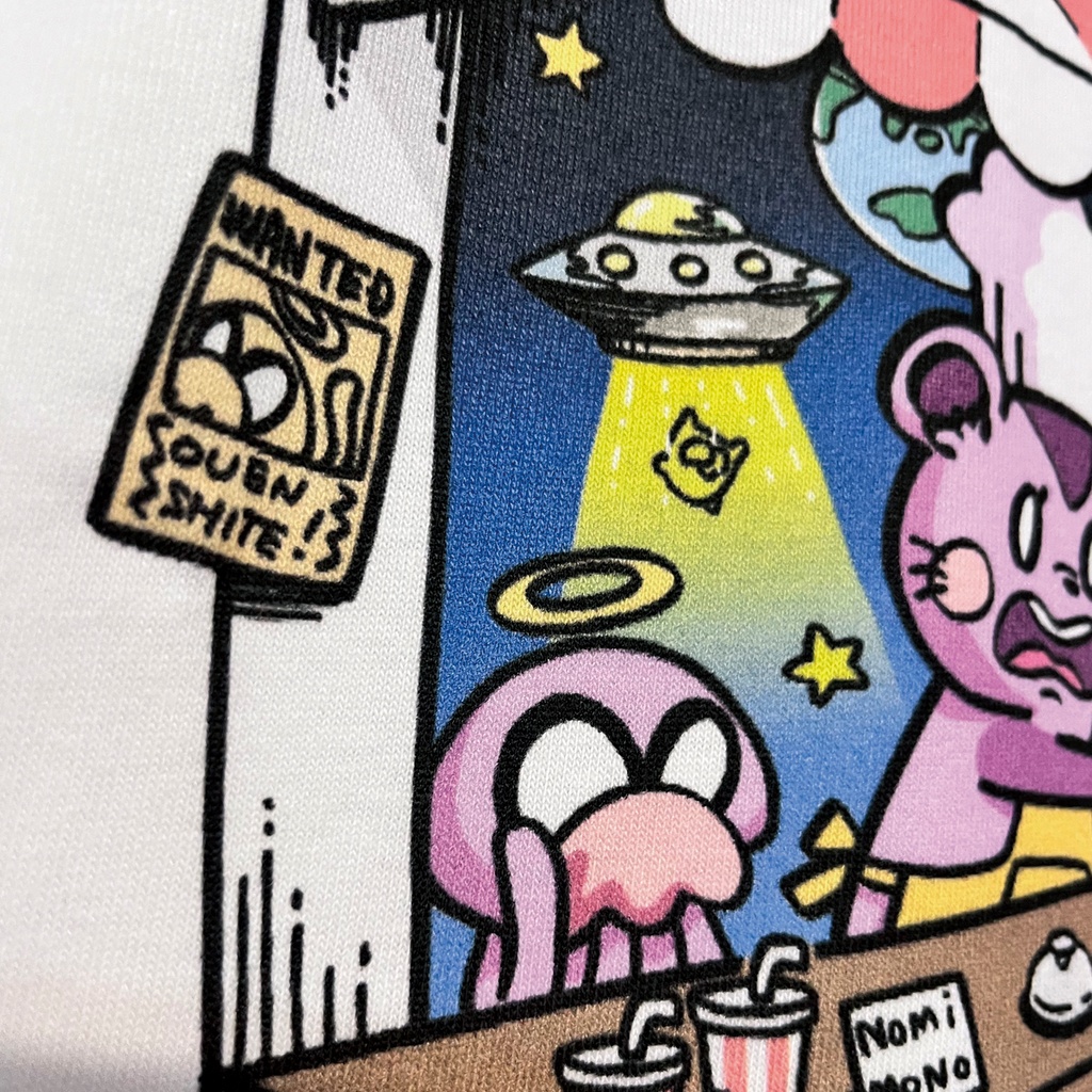 むじな屋さんTシャツ(ホワイト)