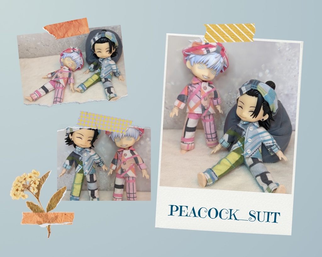 【受注制作】パジャマ・ヘアバンドセット