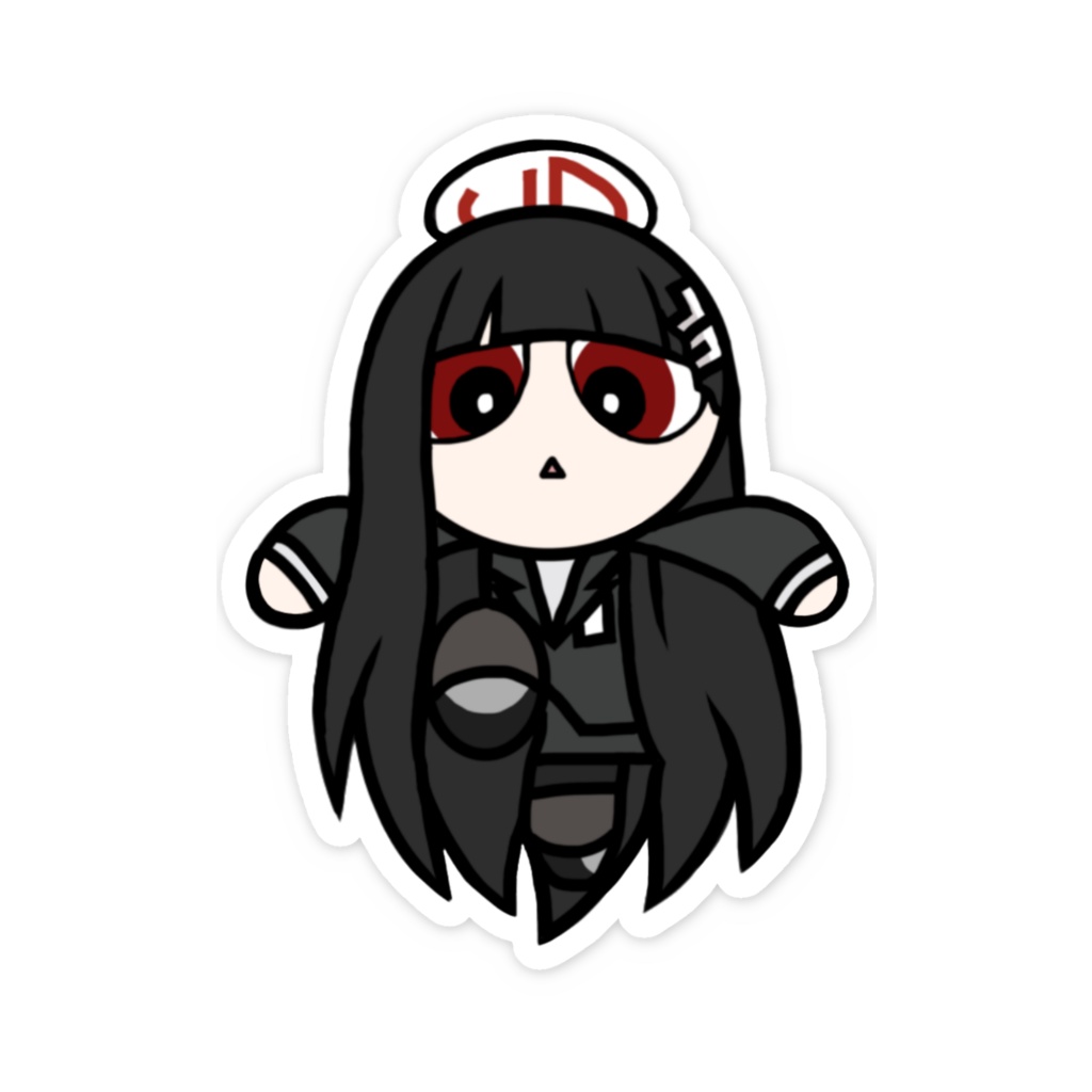 調月リオ　スマホステッカー