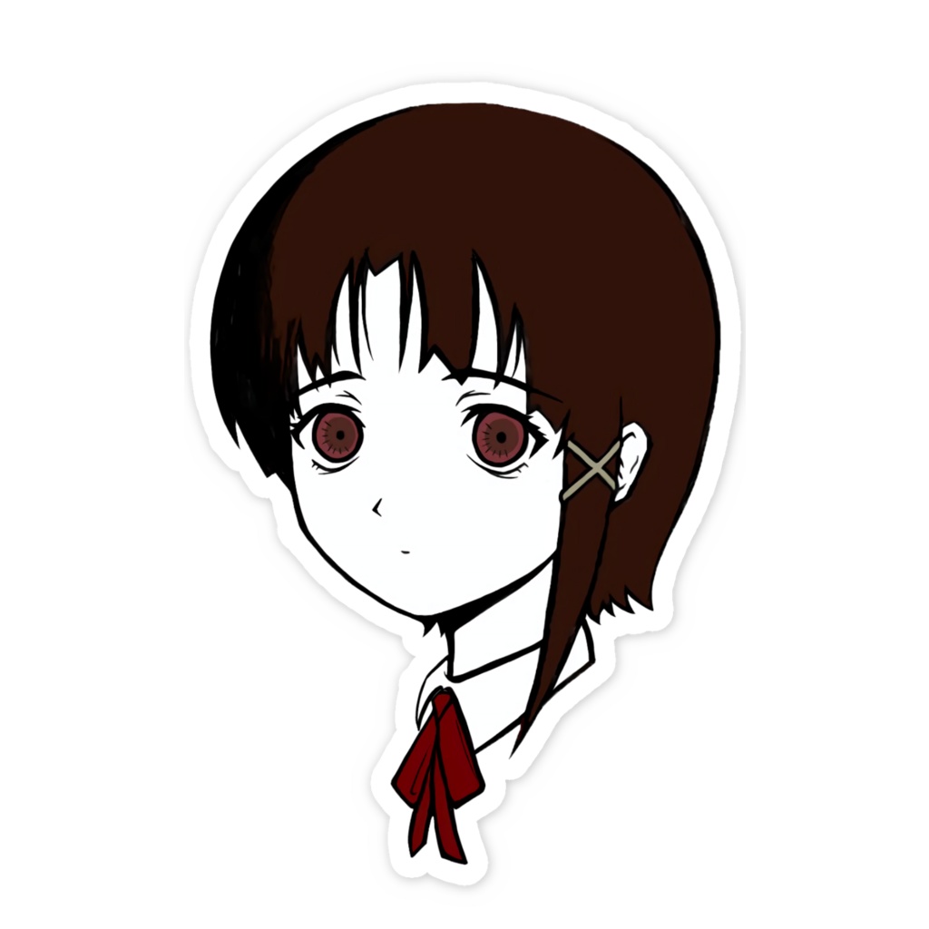 岩倉玲音　ステッカー