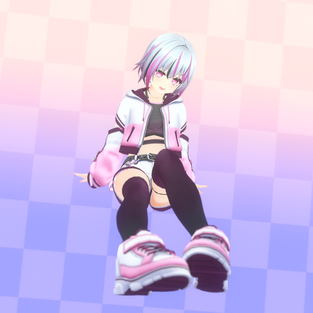 【オリジナル3Dモデル】いちか