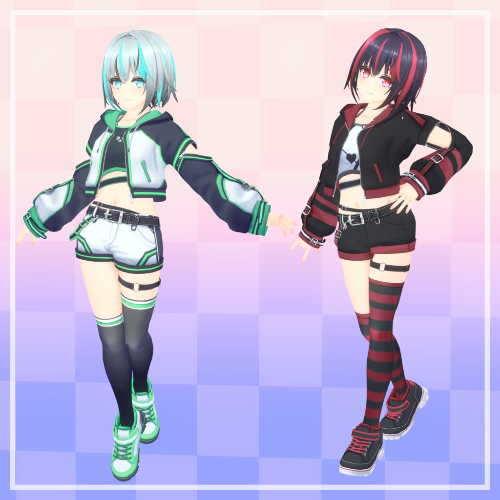 【オリジナル3Dモデル】いちか