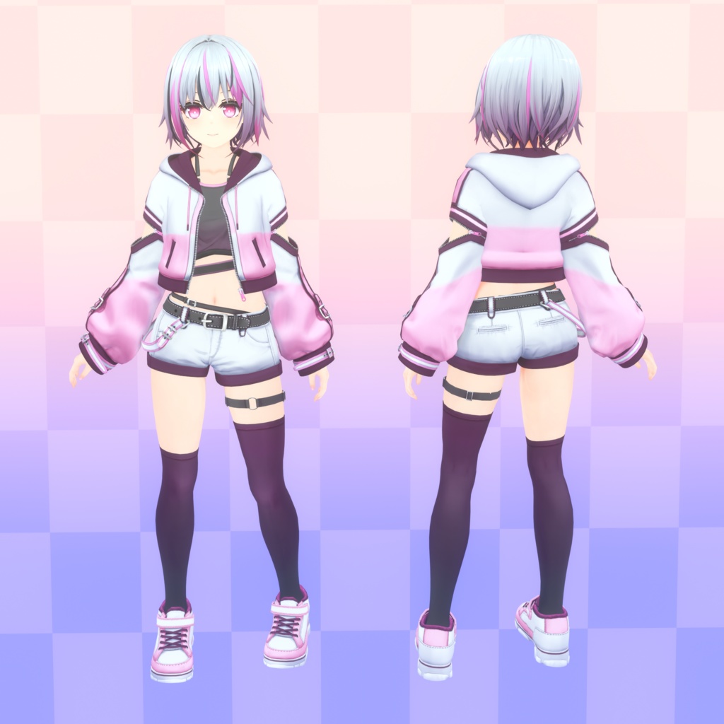 【オリジナル3Dモデル】いちか