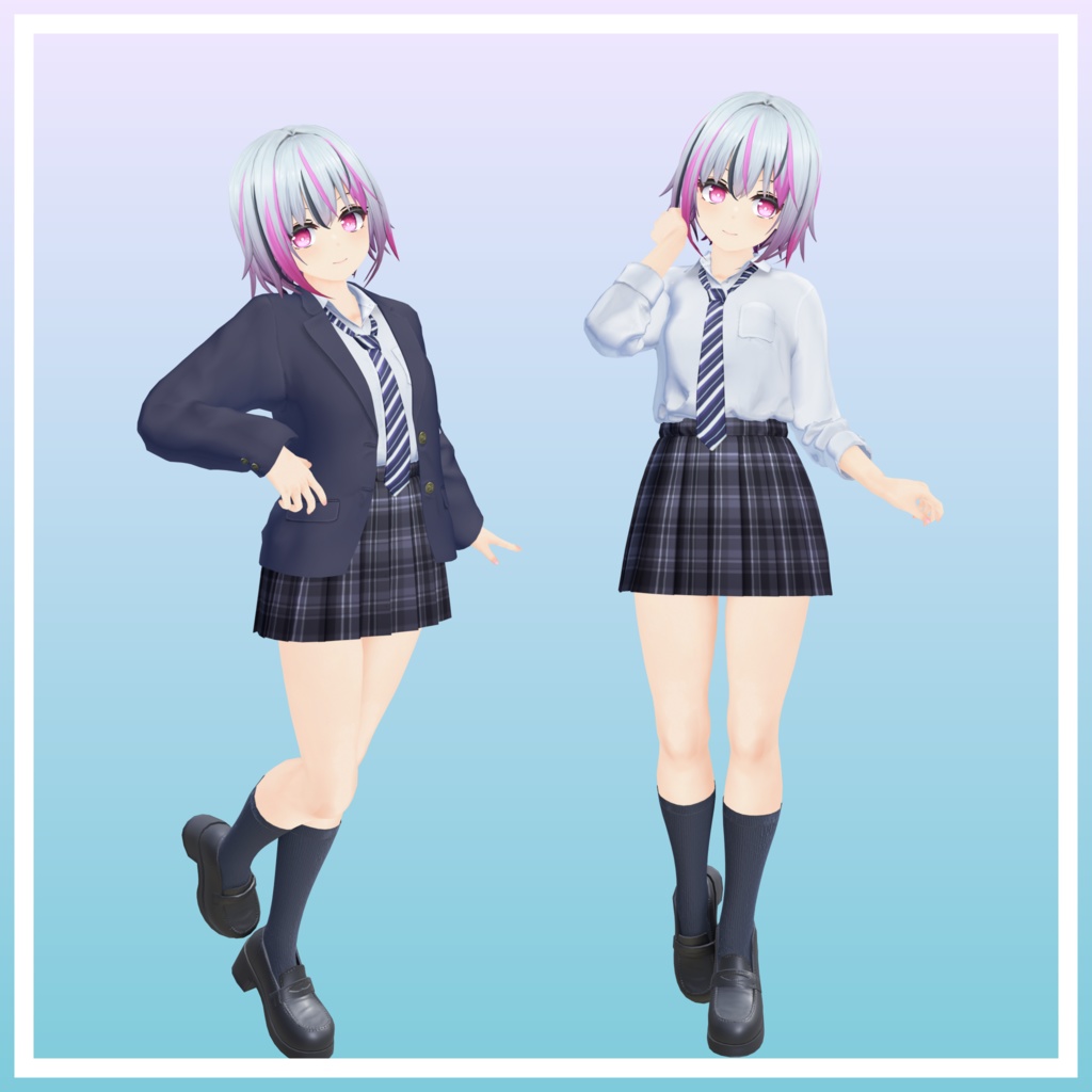 びしょ濡れにできる学生服