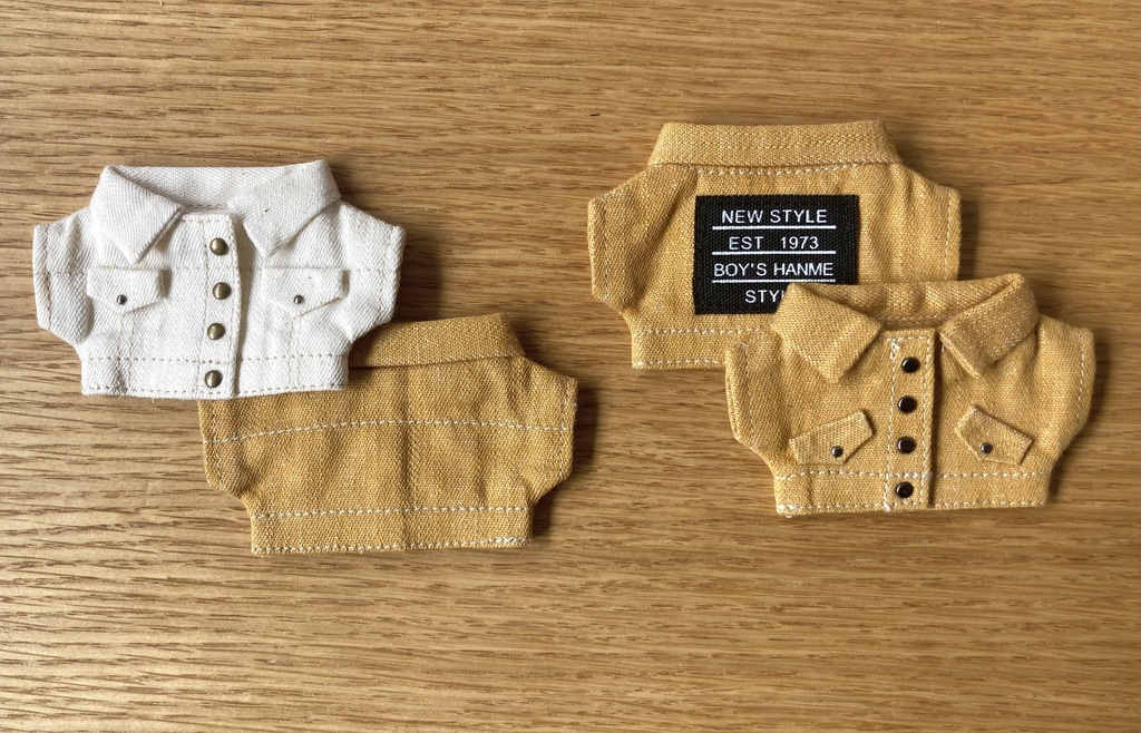 カラーデニムジャケット【大きめ】【事後通販】