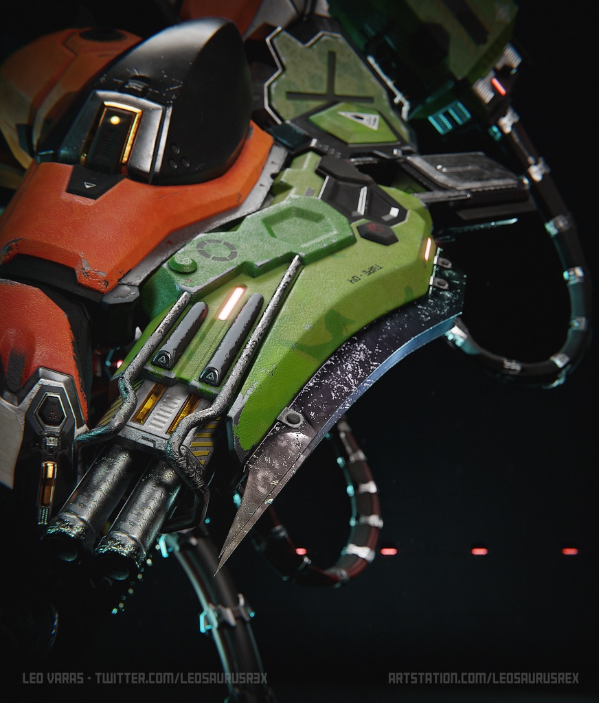 |3Dモデル|3D Model| Feral Unit: Lion