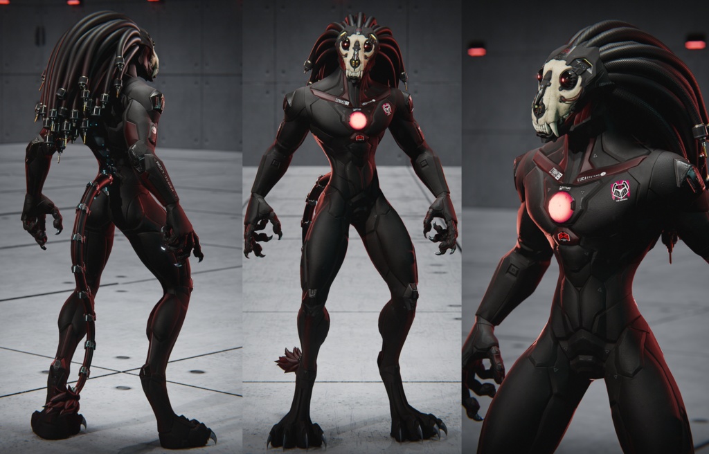 |3Dモデル|3D Model| Feral Unit: Lion