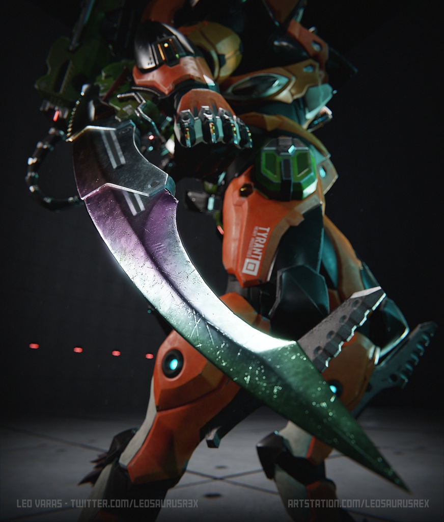 |3Dモデル|3D Model| Feral Unit: Lion