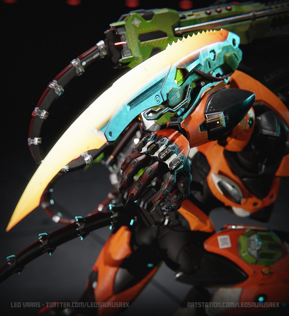 |3Dモデル|3D Model| Feral Unit: Lion