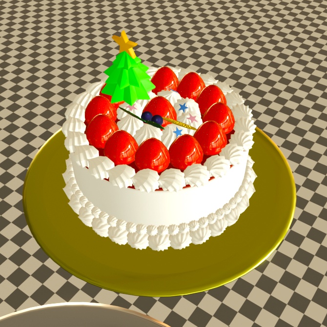 クリスマスケーキ 3種