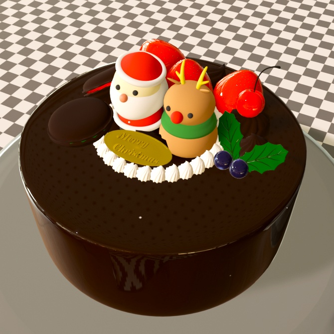 クリスマスケーキ 3種